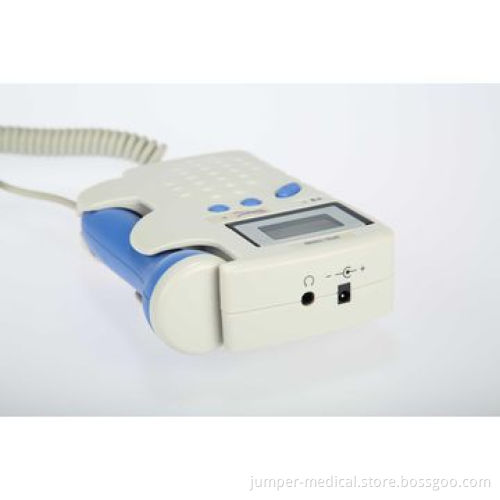 Portable pregnancy fetal heart doppler, FDA/CE marked, LCD display rechargeable batteryNew